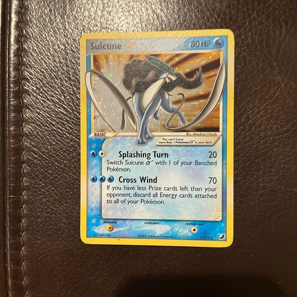 Suicune Pokémon Card